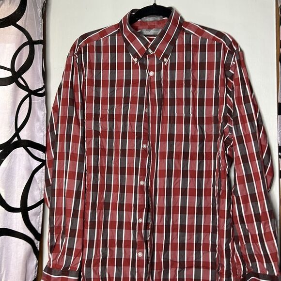 Daniel Cremieux signature collection 100% cotton long sleeve button down shirt - Picture 5 of 10